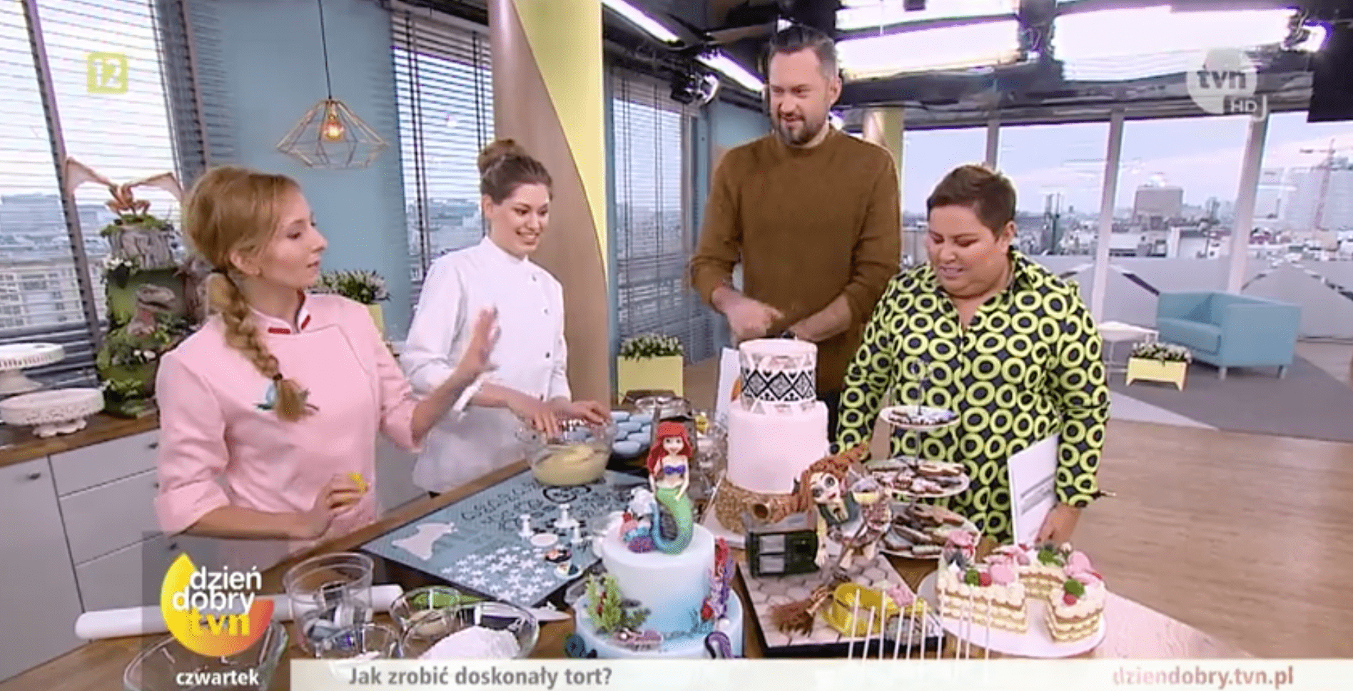Dzień Dobry TVN - Pyszne i piękne torty - Agnieszka Paczóska i Jagoda Jagodzińska