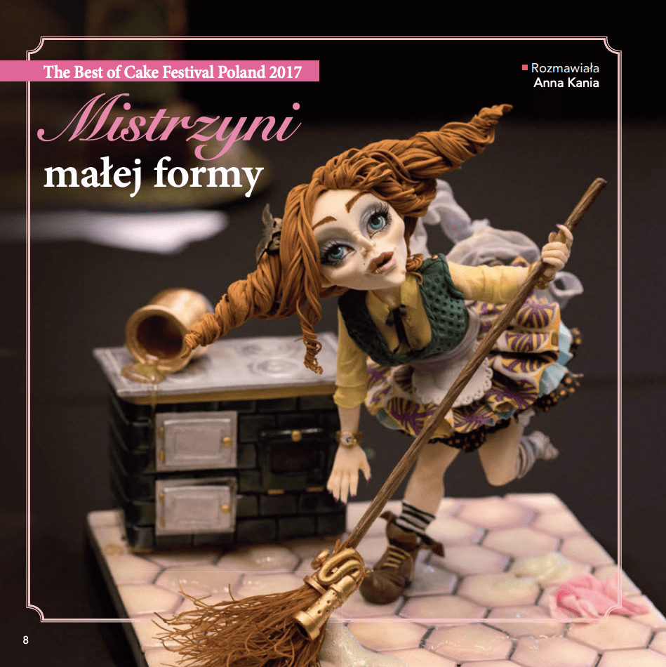 Mistrz Dekoracji -  polskie gwiazdy sugarcraftingu! Agnieszka Paczóska