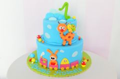 [nr: 1890 ] Tort na roczek Żyrafa