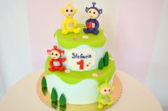 [nr: 1721 ] Tort piętrowy teletubisie