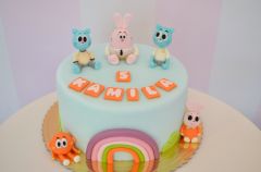 [nr: 1724 ] Tort rodzina królików