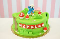 [nr: 60 ] Tort Smerfy - Ważniak